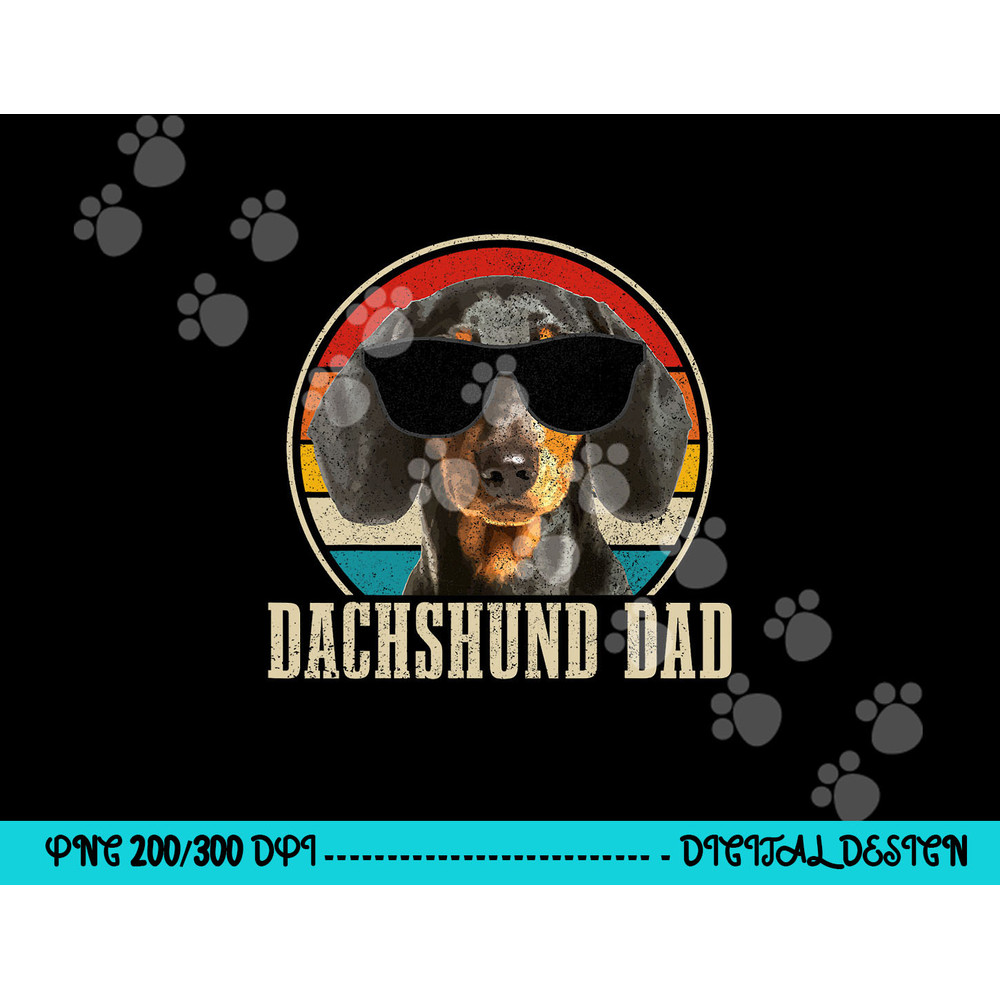 Dachshund Dad Vintage Sunglasses Funny Doxie Wiener Dog png, sublimation copy.jpg