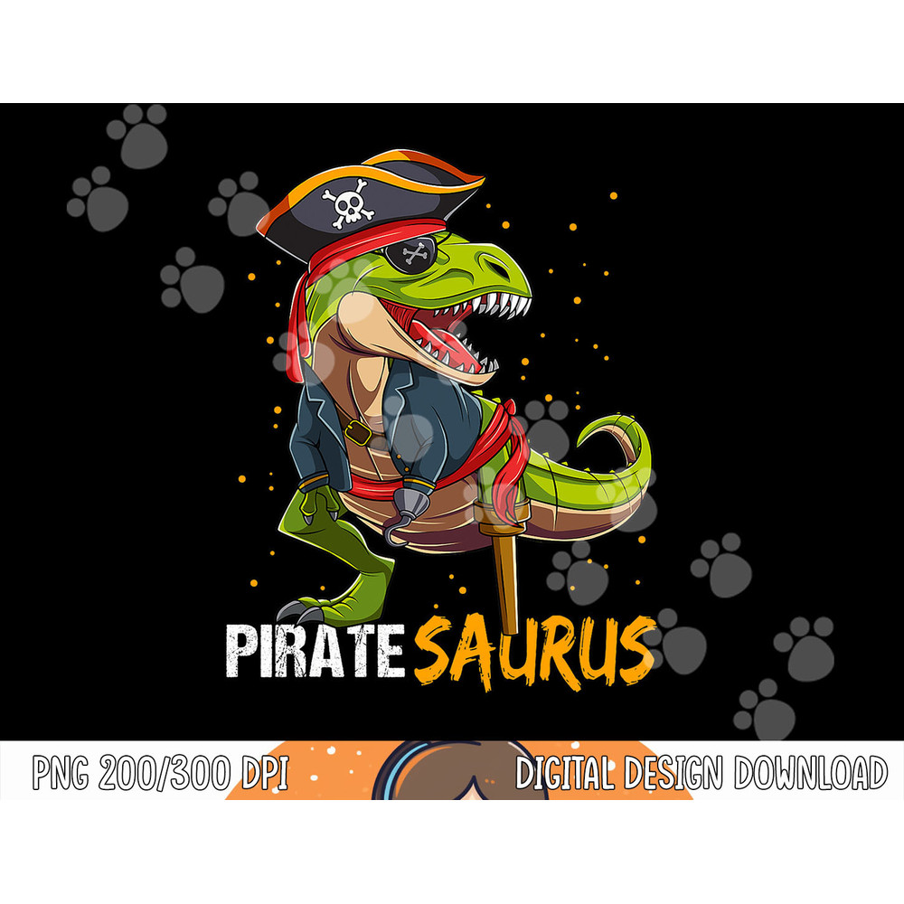Pirate Saurus Dinosaur T Rex Halloween For Boys Kids png, sublimation copy.jpg