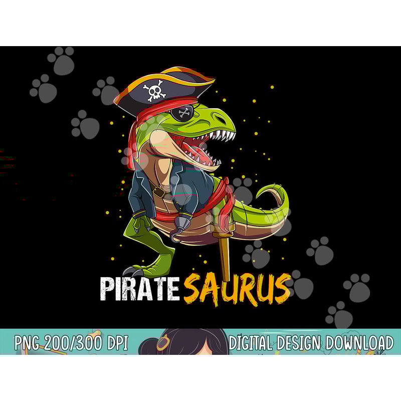 Pirate Saurus Dinosaur T Rex Halloween For Boys Kids png, sublimation copy.jpg