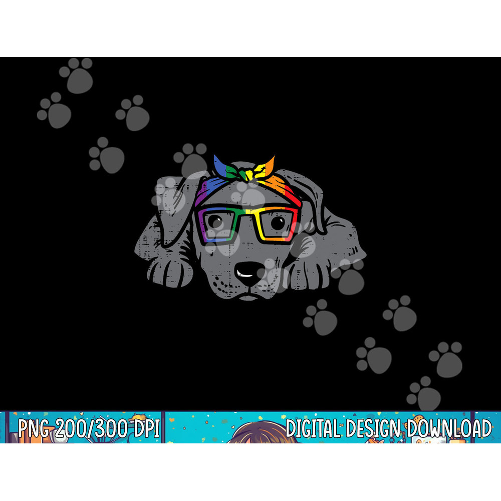 Pitbull Dog Bandana LGBTQ Rainbow Flag Gay Pride Ally Lover png, sublimation copy.jpg