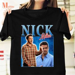 nick miller homage t-shirt, miller shirt, tv series shirt, new girl shirt, jake johnson shirt, nick miller shirt for fan