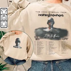 nothing nowhere tour shirt double sided, the void eternal tour 2023 concert vintage 90s y2k style, gift for fan unisex h