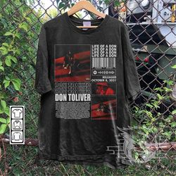 don toliver music shirt, life of a don album sweatshirt, don toliver concert 2023 vintage retro unisex gift bootleg hood