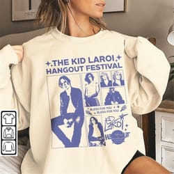 the kid laroi hangout festival rap shirt, rapper music 2023 graphic tee, rapper retro vintage may unisex gift hoodie rap
