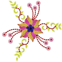 flower embroidery designs: elevate your creations with delicate beauty flower embroidery embroidery design