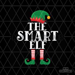 The Smart Elf Svg, Christmas Svg, Elf Smart Svg, Elf Svg, Elf hat Svg, Xmas Svg