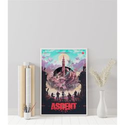 valorant poster - valorant maps poster - all valorant map