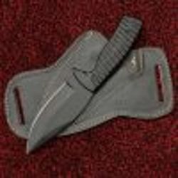 Custom handmade d2 steel skinner knife micarta sheath handle birthday gift for him groomsmen anniversary wedding gift