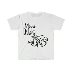 movie night, sexy time, netflix and chill funny meme t shirt