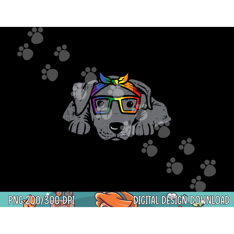 Pitbull Dog Bandana LGBTQ Rainbow Flag Gay Pride Ally Lover png, sublimation copy.jpg