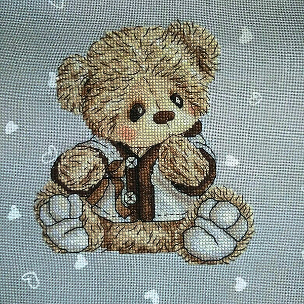 Teddy Bear Cross Stitch Pattern PDF, Toy Cross Stitch Instan | Inspire Uplift teddy-bear-cross-stitch-pattern-pdf-toy-cross-stitch-instan-inspire-uplift