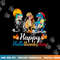 Halloween Thanksgiving Christmas Happy HalloThanksMas T rex png, sublimation copy.jpg