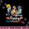 Halloween Thanksgiving Christmas Happy HalloThanksMas T rex png, sublimation copy.jpg