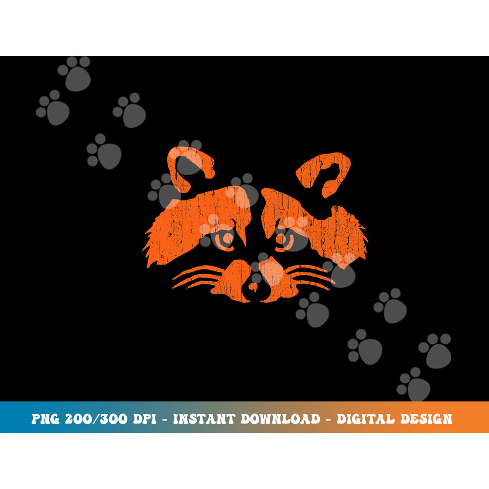 Halloween Trash Panda Bandit Raccoon Pumpkin JackOLantern png,sublimation copy.jpg