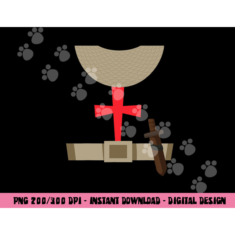 Halloween Tshirt Knight Costume Armor Sword Suit Design png, sublimation copy.jpg