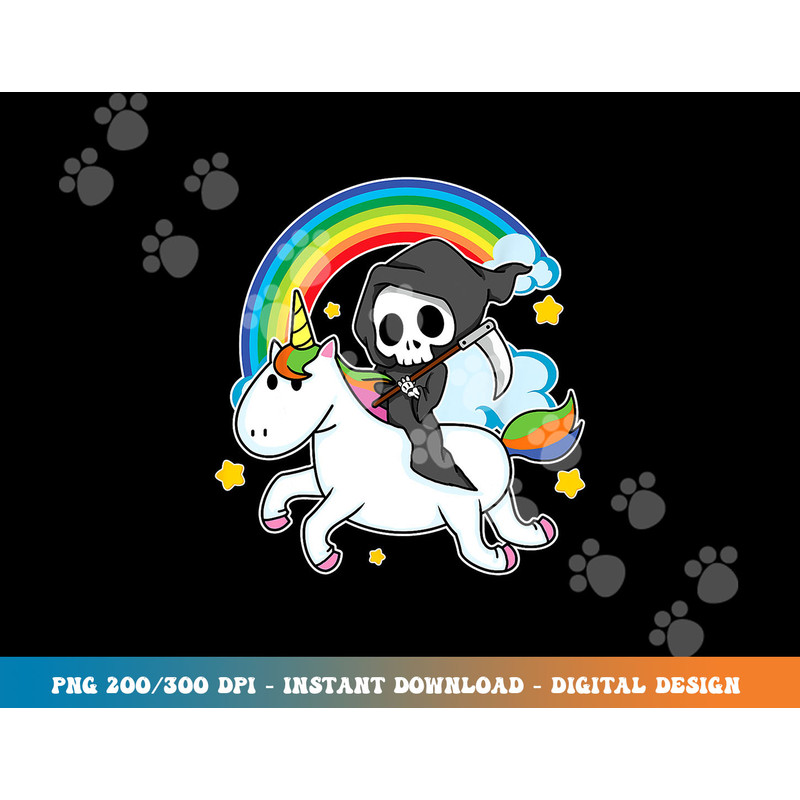 Halloween Unicorn Costume Grim Reaper Riding Unicorn png, sublimation copy.jpg