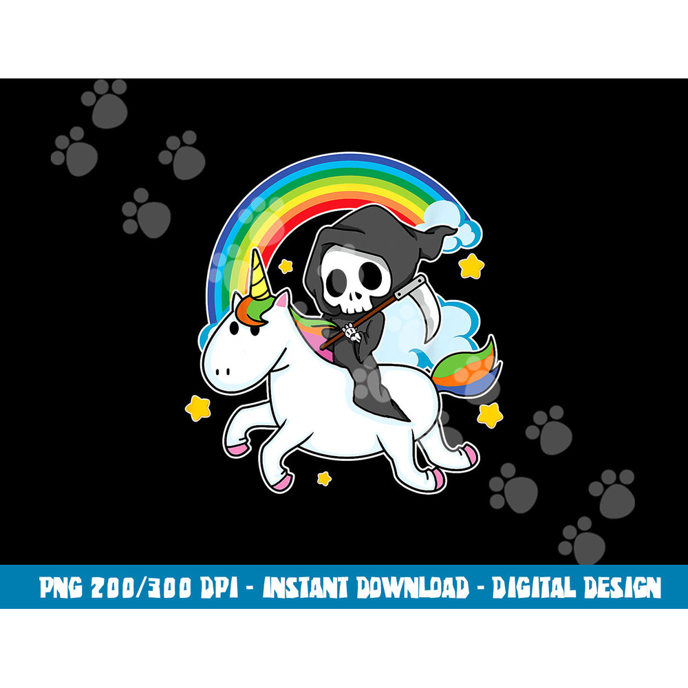 Halloween Unicorn Costume Grim Reaper Riding Unicorn png, sublimation copy.jpg
