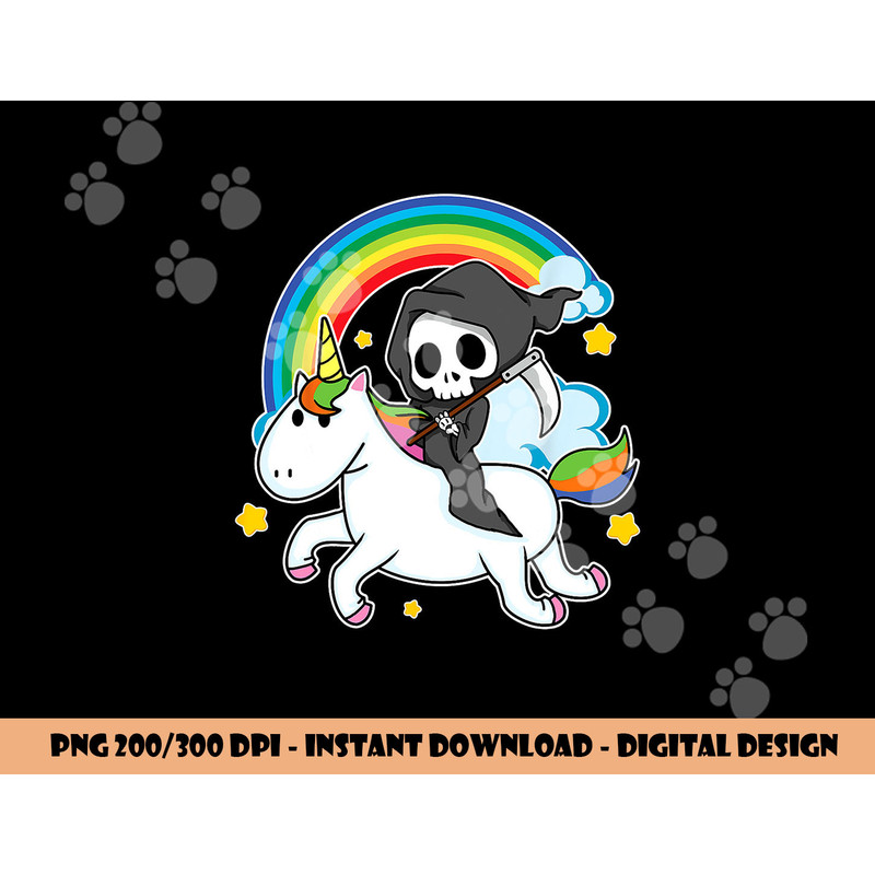 Halloween Unicorn Costume Grim Reaper Riding Unicorn png, sublimation copy.jpg