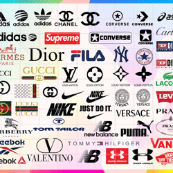bundle logo fashion brand svg, luxury logo svg, brand logo svg, png, eps, dxf