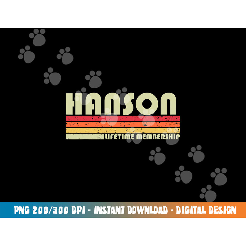 HANSON Surname Funny Retro Vintage 80s 90s Birthday Reunion png, sublimation copy.jpg
