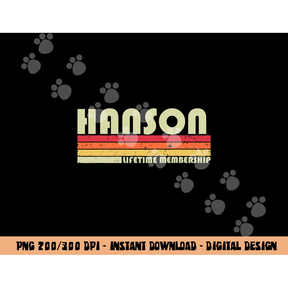 HANSON Surname Funny Retro Vintage 80s 90s Birthday Reunion png, sublimation copy.jpg