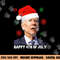 Happy 4th of July Biden Christmas Santa Hat Funny Xmas png, sublimation copy.jpg