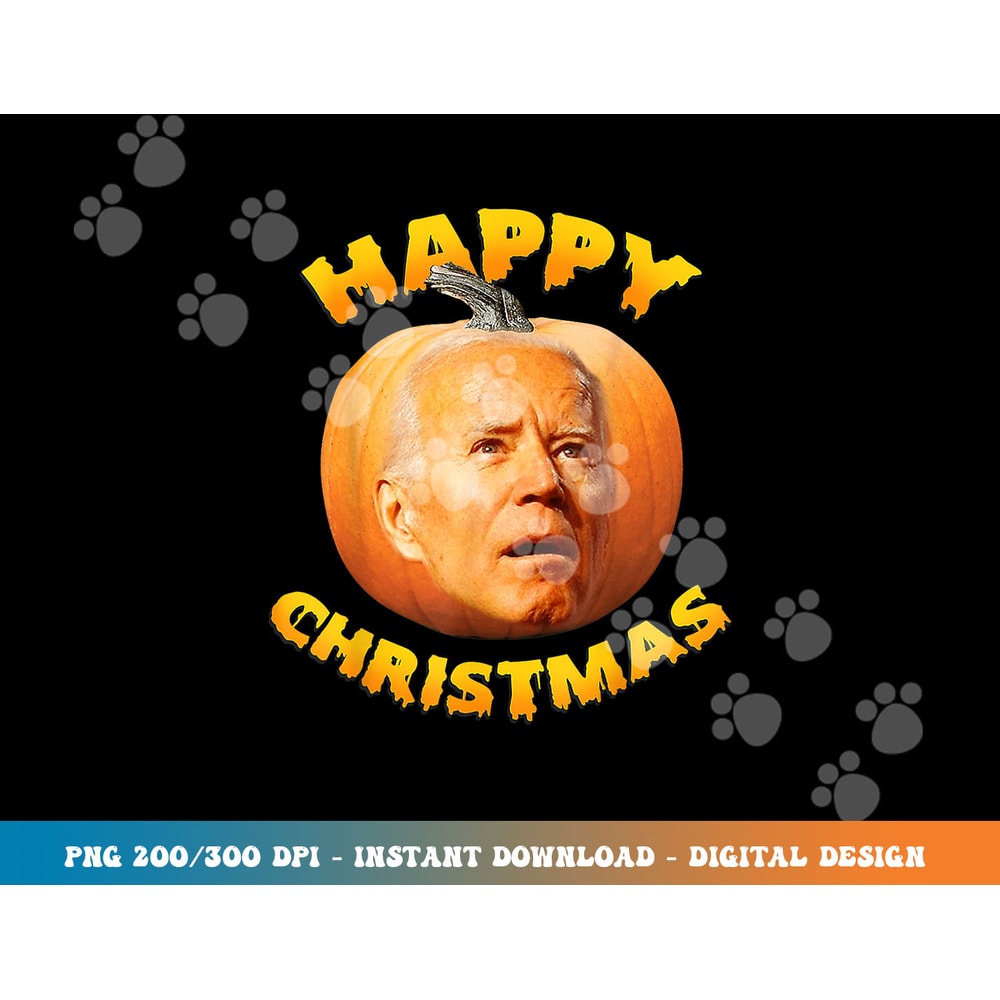 happy Christmas anti-joe Biden funny Halloween 2022 pumpkin png,sublimation copy.jpg