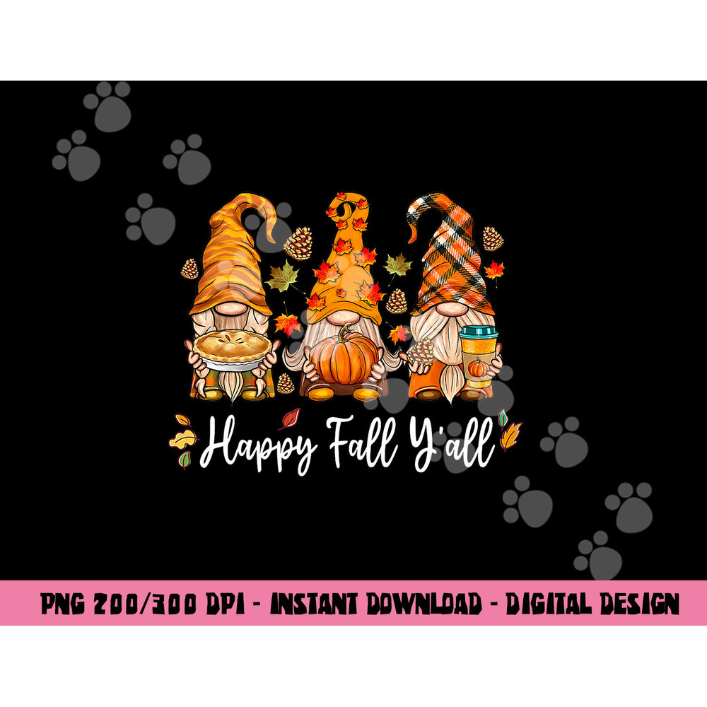 Happy Fall Y all Gnome Pumpkin Truck Autumn Thanksgiving png, sublimation copy.jpg
