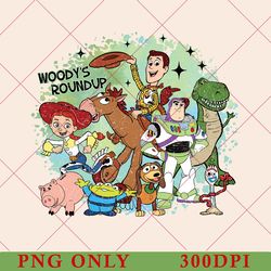 retro disney toy story movie characters png, buzz woody jessie aliens, disneyland vacation trip gift png, disney world