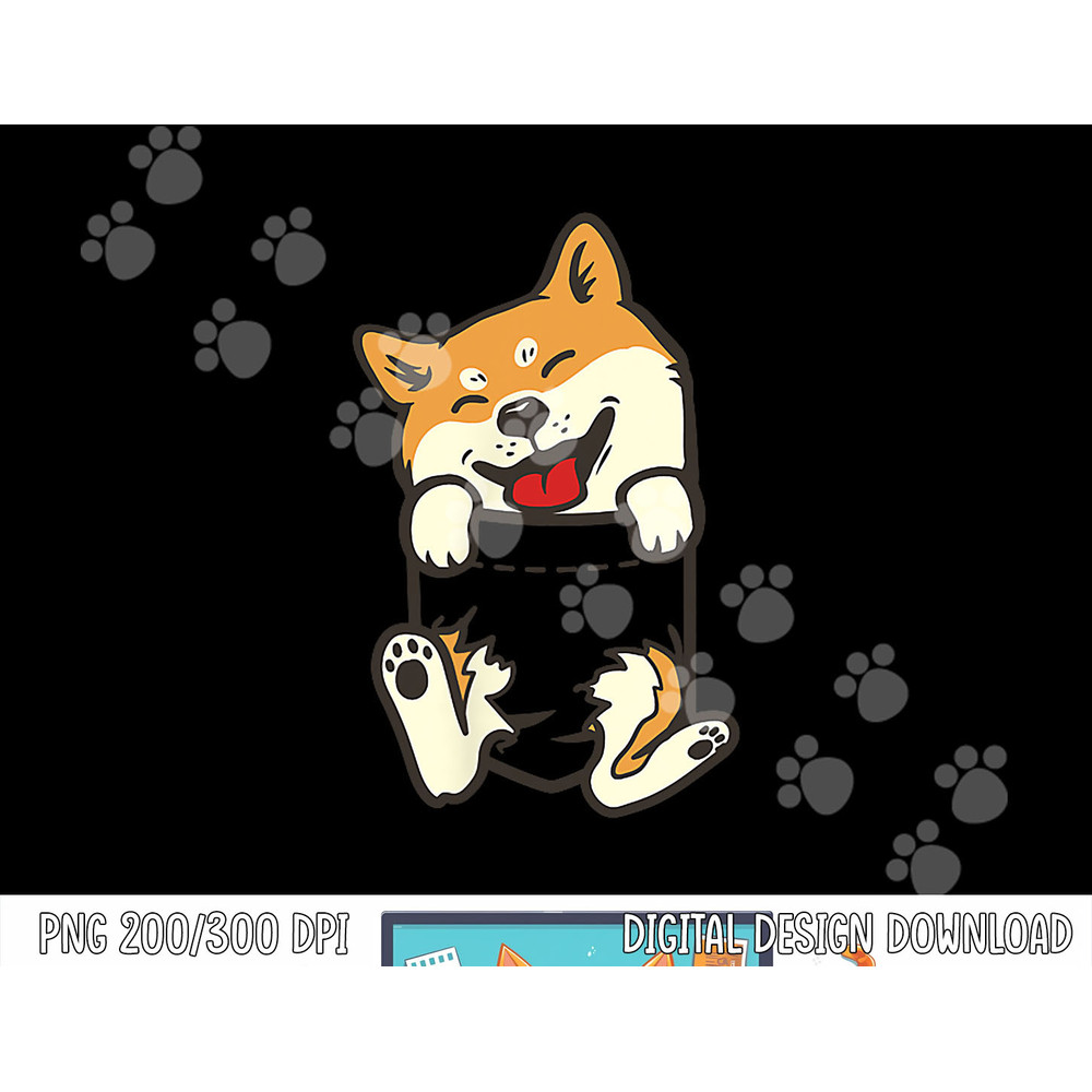 Pocket Shiba Inu Feet Cute Doge Akita Dog Lover Owner Gift png, sublimation copy.jpg