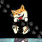Pocket Shiba Inu Feet Cute Doge Akita Dog Lover Owner Gift png, sublimation.jpg