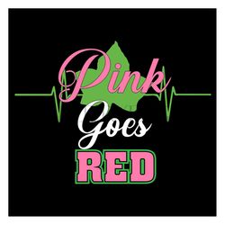 pink goes red svg,aka girl gang svg, aka sorority svg, aka sorority gift, aka svg, aka shirt, aka sorority, alpha kappa