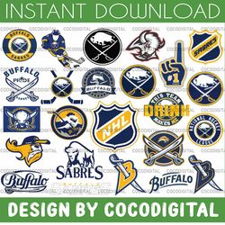24 files buffalo sabres bundle svg, sabres svg, nhl svg, nhl svg,  hockey cricut,cut file, clipart   cricut explorer