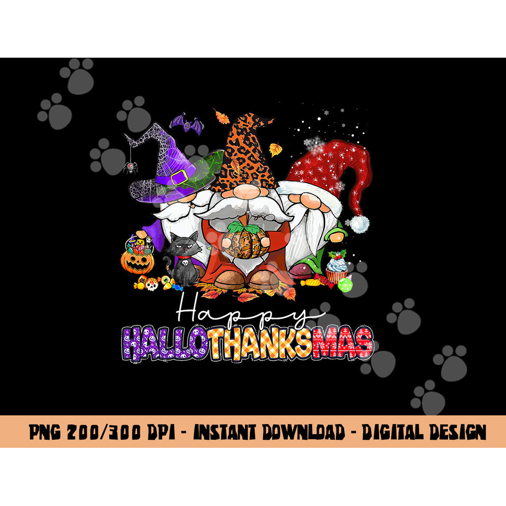 Happy Hallothanksmas Gnomes Halloween Thanksgiving Christmas png, sublimation copy.jpg