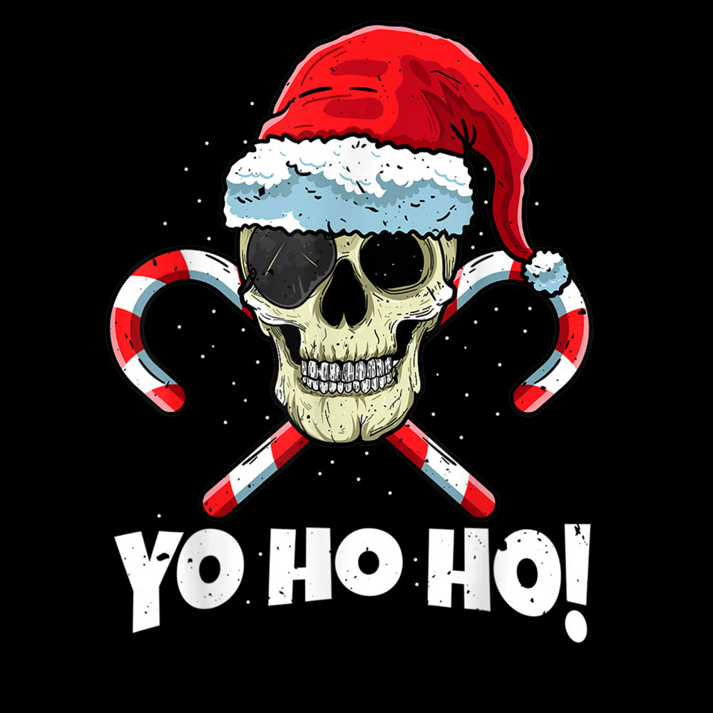 Pirate Santa Christmas Yo Ho Ho Xmas Funny Boys Men Gifts 4.jpg