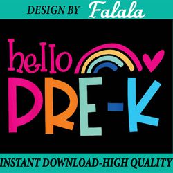 hello pre-k first day of preschool team teacher kids school png, first day of school png, back to school png, digital do