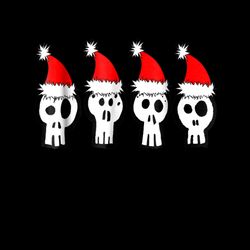 skull santa png bundle, christmas png, xmas sublimation, santa sublimation, christmas skull png, christmas bundle, chris