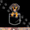 Dachshund in Your Front Pocket T Shirt Dog Puppy Gifts Women copy.jpg