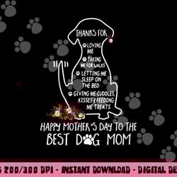 happy mother s day dog mom png, sublimation copy