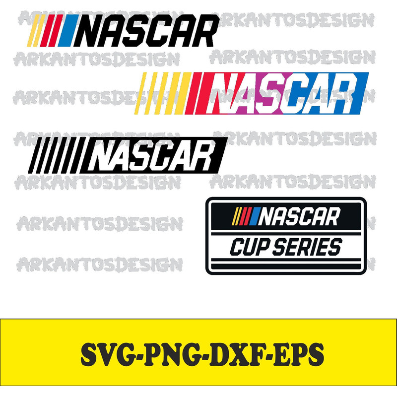 Nascar SVG Cricut cut file Racing clipart Silhouette Decal Instant Download svg,dxf,eps,png - 1.jpg