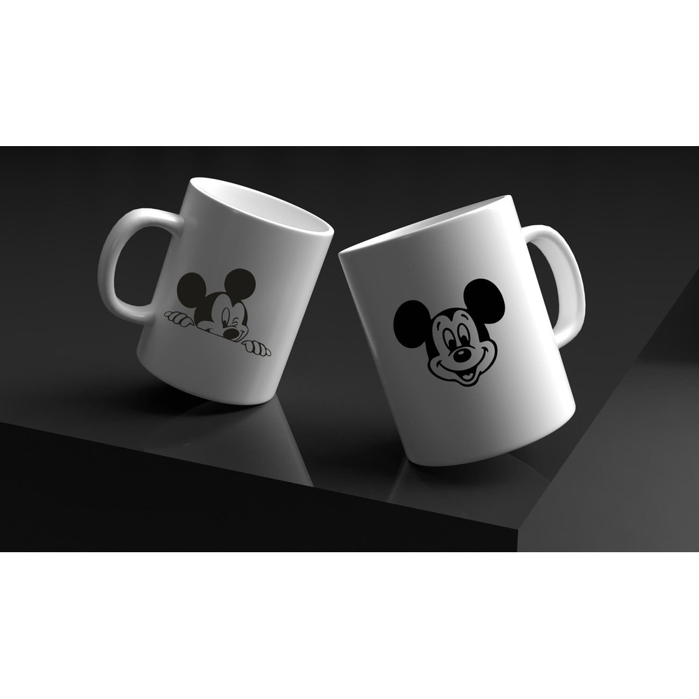 Mouse SVG Bundle Layered Head svg Birthday tshirt svg, Tumbler Mug svg files for Cricut, Png, Dxf, Eps - 5.jpg