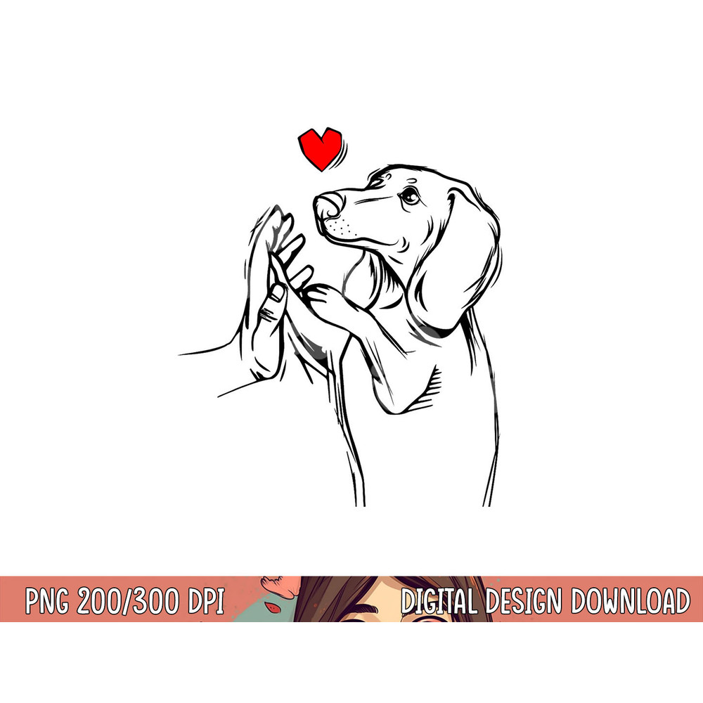 Dachshund Love Cute Weiner Dog Mom Funny Girls Gift png, sublimation copy.jpg