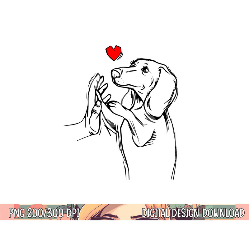 Dachshund Love Cute Weiner Dog Mom Funny Girls Gift png, sublimation copy.jpg