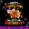 Happy Thanksgiving And Yes It s My Birthday Cute Turkey Kids png, sublimation copy.jpg