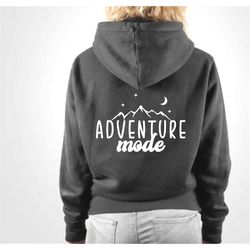 adventure mode svg png, camping mode svg, vacation svg, mountain svg, adventure awaits svg, wild and free svg