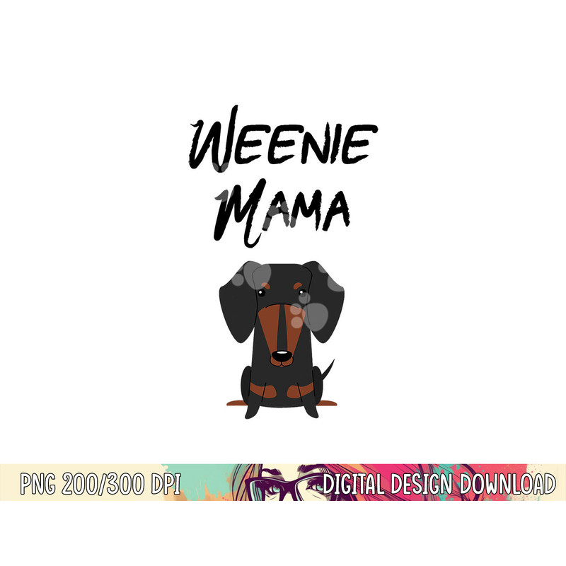 Dachshund Mom png, sublimation Weiner dog Womens png, sublimation copy.jpg