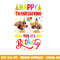 Happy Thanksgiving And Yes It s My Birthday Turkey Cute Kids png, sublimation copy.jpg