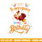 Happy Thanksgiving And Yes It s My Birthday Turkey Cute png, sublimation copy.jpg
