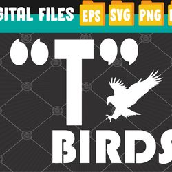 t birds halloween svg, eps, png, dxf, digital download