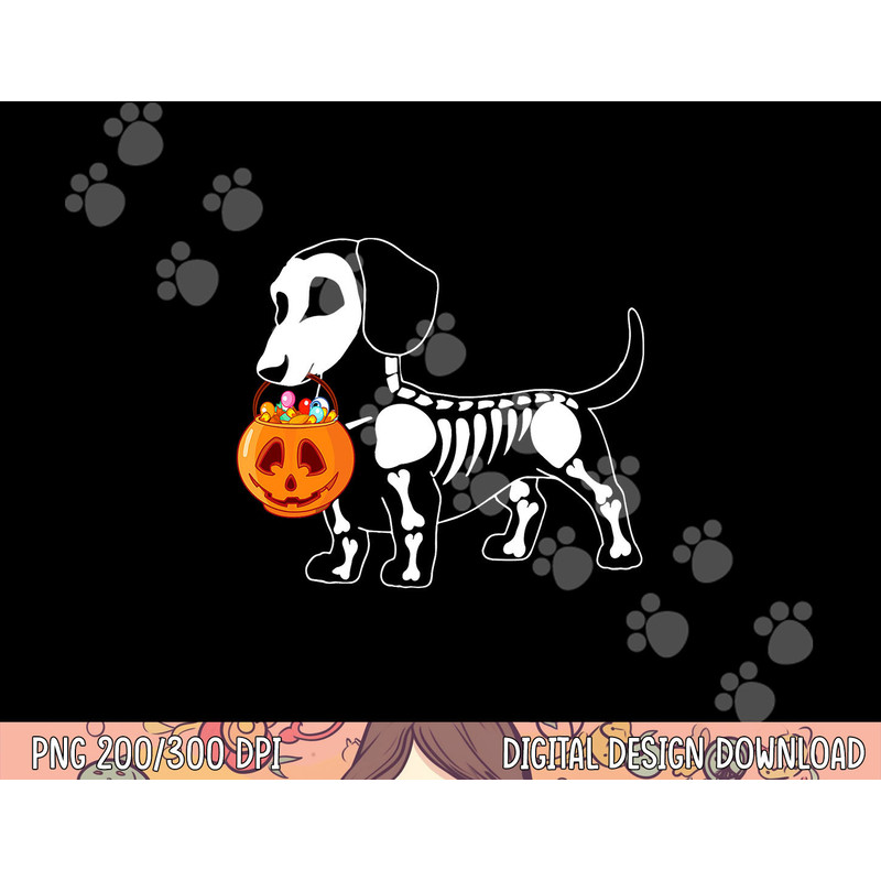 Dachshund Skeleton Halloween Happy Pumpkin png,sublimation copy.jpg